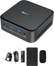 blackview mini pc set 4 core amd ryzen 5 3500u 16gb 512gb win11 pro black mp50 ryzen5 16512 b set photo