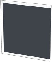 corsair case side panel 3500x tempered glass black photo