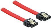 delock 7 pin sata iii 7 pin sata iii cable 30cm kokkino 82676 photo