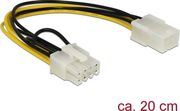 delock 6 pin pcie 8 pin pcie cable 02m polyxromo 83775 photo delock 6 pin pcie 8 pin pcie cable 02m polyxromo 83775 photo