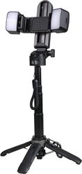 xo ss21 lw 4 in 1 multi function mini bluetooth selfie stick camera aid photo