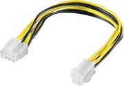 goobay 51358 atx12 p4 pc power cable adapter 4 pin to 8 pin photo