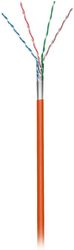 goobay 93268 cat5 patch f utp cable orange 100m photo