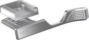fuji x100vi thumb grip with cold shoe mount silver photo fuji x100vi thumb grip with cold shoe mount silver photo