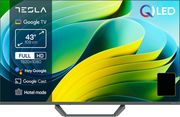 tv tesla qled 43 q43e665gfs fhd smart google tv black photo