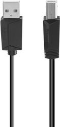 hama usb 20 cable usb a male usb b male mayro 3m 00200603 photo