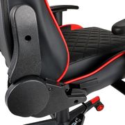 gembird gaming pvc leather chair with pillows black red gc 03 br photo gembird gaming pvc leather chair with pillows black red gc 03 br photo