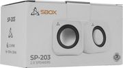 sbox 20 speakers 2x22w white sp 203w photo
