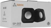 sbox 20 speakers 2x22w black sp 203b photo