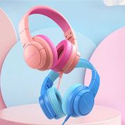 blackview kid wired foldable fitbuds k1 coral pink fitbuds k1 p