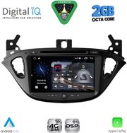 digital iq blf 321 cpa 8 deck multimedia system for opel adam  corsa e mod 2014 2021 photo