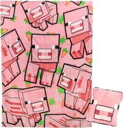 paladone minecraft pig cushion blanket photo