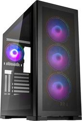 kolink unity meshbay argb midi atx tower case 400mm clearance 4 pre installed fans controller photo kolink unity meshbay argb midi atx tower case 400mm clearance 4 pre installed fans controller photo