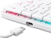 white shark mech keyboard gk 006211 nagamaki white us red switch nagamaki w us redsw photo