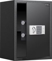 deli 2 way digital safe full steel black et525