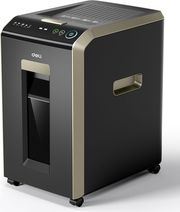 deli p4 200 sheets auto feed shredder 32l black et089 photo deli p4 200 sheets auto feed shredder 32l black et089 photo