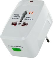lamtech universal travel adapter with 2 usb port 4 different plugs lam112969 photo
