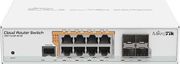mikrotik switch 8 port crs112 8p 4s in 8 x gigabit ethernet ports 10 100 1000mbps 4 x sfp photo