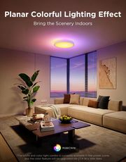 govee i60a6 15inci rgbicww rgbicww round smart ceiling ligit photo