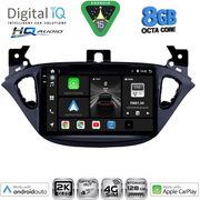 digital iq bxk 20486 cpaa 9inc multimedia tablet for opel adam corsa e mod 2014 2019 photo