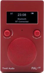 tivoli pal bt dab portable radio red photo tivoli pal bt dab portable radio red photo