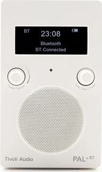 tivoli pal bt dab portable radio white photo tivoli pal bt dab portable radio white photo