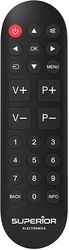 superior ready5 universal replacement tv control for samsung sony panasonic lg philips photo