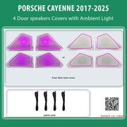 diq ambient porsche bsjpj11 diq ambient light for porsche cayenne mod 2017 2025 4 speakers covers photo