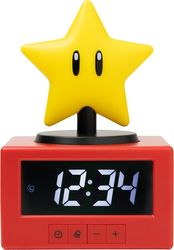 paladone icons super mario super star alarm clock