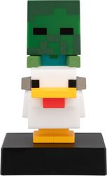 paladone icons minecraft chicken jockey light photo