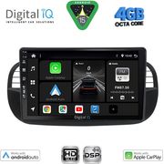 Digital IQ Bxf 16130BL_Cpaa (9INC) Multimedia Tablet For Fiat 500 Mod. 2007-2015 (Black)