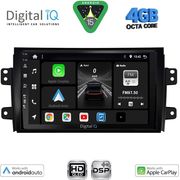 Digital IQ Bxf 16688_Cpaa (9INC) Multimedia Tablet For Fiat Sedici  Suzuki SX4 Mod. 2005-2013