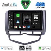 Digital IQ Bxf 16210_Cpaa Clima (9INC) Multimedia Tablet For Honda Jazz Mod. 2002-2008