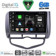 Digital IQ Bxf 17210_Cpaa Clima (9INC) Multimedia Tablet For Honda Jazz Mod. 2002-2008