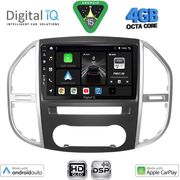Digital IQ Bxf 16429_Cpaa (10INC) Multimedia Tablet For Mercedes Vito  Viano (W447) Mod. 2015-2024