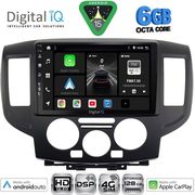 Digital IQ Bxf 17458BL_Cpaa (9INC) Multimedia Tablet For Nissan Nv 200 Mod. 2009-2020 (Black)