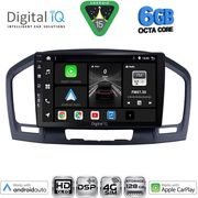 Digital IQ Bxf 17491BL_Cpaa (9INC) Multimedia Tablet For Opel Insignia Mod. 2008-2013 (Black)