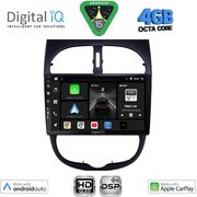 Digital IQ Bxf 16506_Cpaa (9INC) Multimedia Tablet For Peugeot 206 Mod. 1998-2006