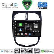 Digital IQ Bxf 17506_Cpaa (9INC) Multimedia Tablet For Peugeot 206 Mod. 1998-2006