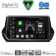 Digital IQ Bxf 17509_Cpaa (9INC) Multimedia Tablet For Peugeot 208  2008 Mod. 2021-2026
