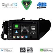 Digital IQ Bxf 16721_Cpaa (10INC) Multimedia Tablet For Toyota Hilux Mod. 2017-2026