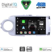 Digital IQ Bxf 16737SL_Cpaa (9INC) Multimedia Tablet For Toyota Yaris Mod. 2011-2015 (Silver)