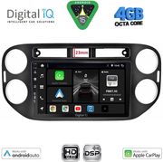 Digital IQ Bxf 16760BL_Cpaa (9INC) Multimedia Tablet For Vw Tiguan Mod. 2011-2016 (Black)