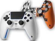 spartangear sarissa wireless controller ps5 ps4 pc switch white faceplate photo