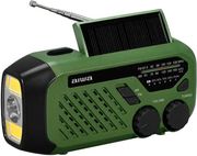 aiwa portable emergency radio with am fm reception green r 99em photo