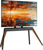 fitueyes picasso ft88 floor tv stand walnut