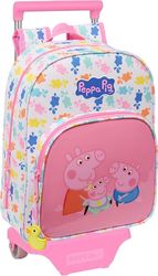 safta peppa pig baby pig trolley removable small backpack 34cm 612572185