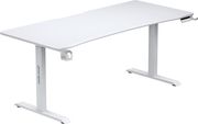 gaming desk anda seat desk extreme 18m adjustable height white photo