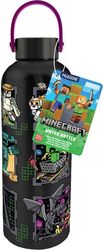 paladone minecraft mascots metal water bottle carry loop photo paladone minecraft mascots metal water bottle carry loop photo