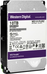 hdd western digital wd101purz purple surveillance hard drive 10tb 35 sata3 photo